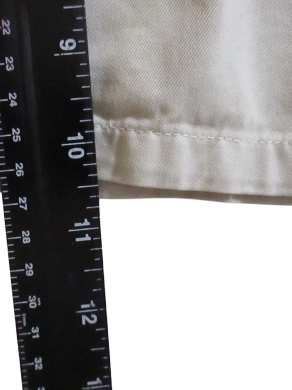Northwest Men's Khaki 100% Cotton Flat Front Shorts Size 38 Vintage - Picture 7 of 10